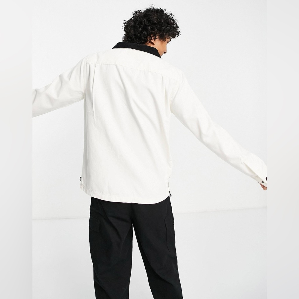 VANS Men’s Off-White Drill Chore Anorak Size M - Picture 4 of 16
